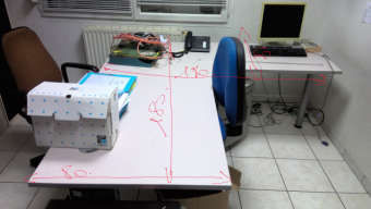 Photo détaillant le don Bureau (RDC pièce 4)