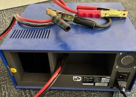 Photo détaillant le don Chargement batterie Peugeot process tecnotest