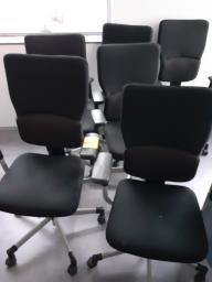 Photo détaillant le don lot de 6 fauteuils
