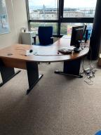 Photo détaillant le don Bureau d'angle