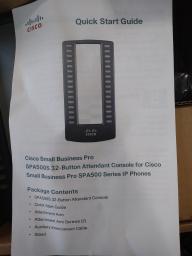 Photo détaillant le don Extension téléphone Cisco