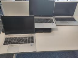 Photo détaillant le don PC portable 850 G5 – lot de 3