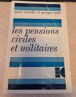 Photo détaillant le don Ouvrage "Les pensions civiles et militaires" - Paul Carcelles - Georges Mas