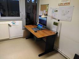 Photo détaillant le don Bureaux