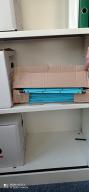 Photo détaillant le don Fournitures bureaux, Dossiers suspendus, bannettes, classeurs,
