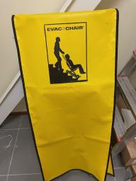 Photo détaillant le don EVAC CHAIR