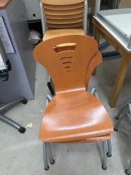 Photo détaillant le don Lot chaises