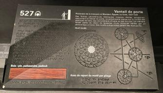 Photo détaillant le don Dispositifs tactiles du Département des Arts de l’Islam - Musée du Louvre