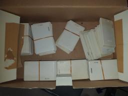 Photo détaillant le don Lot de 160 cartes RFID