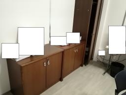 Photo détaillant le don Deux meubles bas bois lg 120