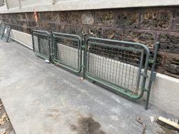 Photo détaillant le don Garde-corps vert