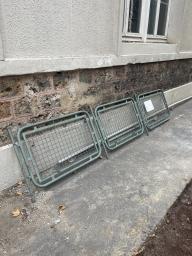 Photo détaillant le don Garde-corps vert