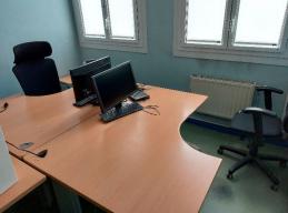 Photo détaillant le don bureaux