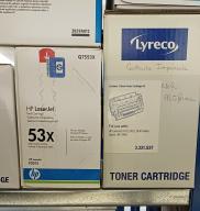 Photo détaillant le don Lot Toner HP Laser jet