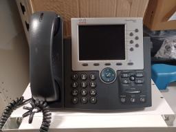 Photo détaillant le don Téléphone Cisco IP Phone 7965 en parfait état de marche